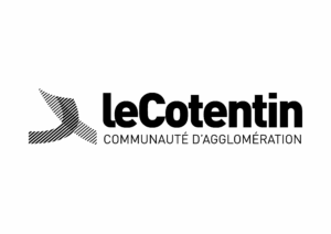 Logo de la communauté d'agglomération du Cotentin qui soutient l'opération